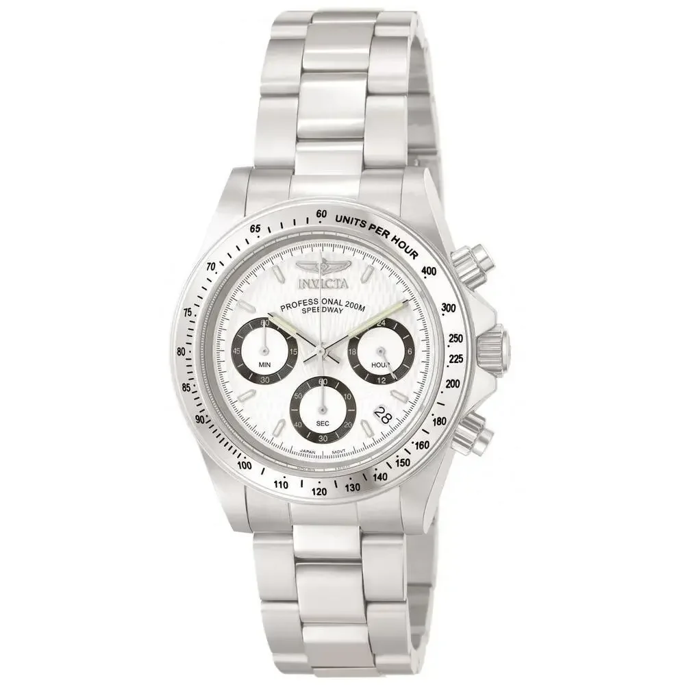 Invicta 9211 Speedway Quartz White Dial Watch